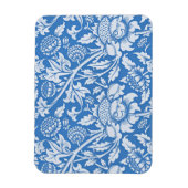 ヴィンテージの装飾用の青い模様人気がある、 マグネット (縦)