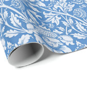 ヴィンテージの装飾用の青い模様人気がある、 ラッピングペーパー (ロールコーナー)