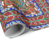 ヴィンテージの装飾的なデザインパターン ラッピングペーパー (ロールコーナー)