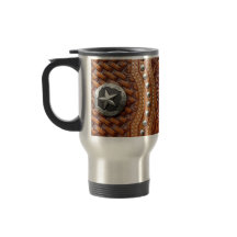 ヴィンテージの西欧諸国のパターンによって散りばめられる革