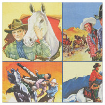 ヴィンテージの西部のカウボーイの映画のポスターは妨げます#3 9"を