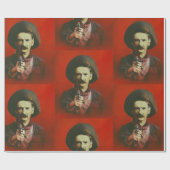 ヴィンテージの西部の違法の包装紙 ラッピングペーパー (フラット)