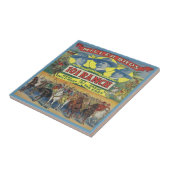 ヴィンテージの西部の101の牧場ポスター タイル (側面)