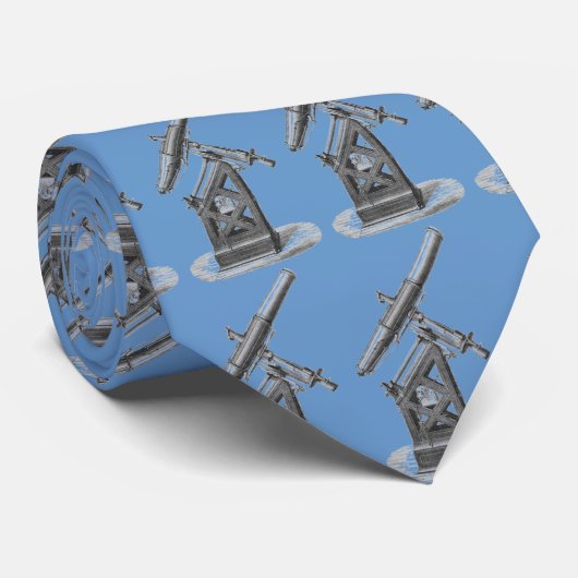 ヴィンテージの観測所の望遠鏡のタイ ネクタイ (ロール)
