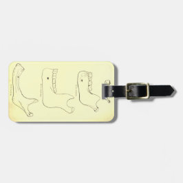 ヴィンテージの解剖学|の下顎 ラゲッジタグ