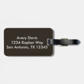 ヴィンテージの解剖学|の下顎 ラゲッジタグ (裏面横)