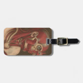 ヴィンテージの解剖学|の頭部、首および肩 ラゲッジタグ (正面横)