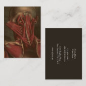 ヴィンテージの解剖学|の首および肩 名刺 (正面/裏面)