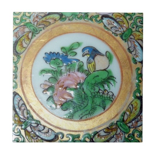 ヴィンテージの設計特微のBacksplashの東洋のタイル タイル (正面)