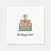 ヴィンテージの評価の遠くにパーティー スタンダードカクテルナプキン (正面)