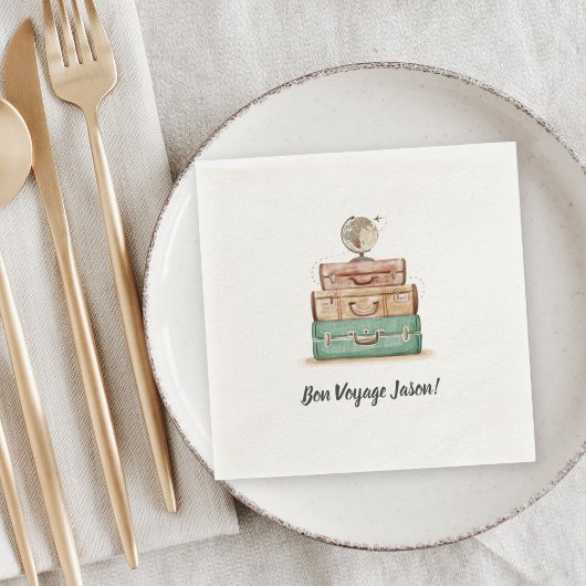 ヴィンテージの評価の遠くにパーティー スタンダードカクテルナプキン