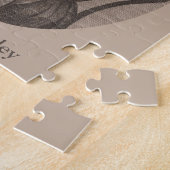 ヴィンテージの詩人フィリス・ウィートリーのスケッチ ジグソーパズル (側面)