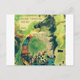 ヴィンテージの詩 ポストカード