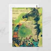 ヴィンテージの詩 ポストカード (正面/裏面)