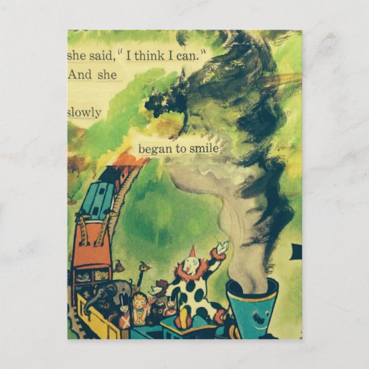 ヴィンテージの詩 ポストカード (正面)