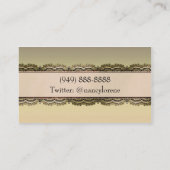 ヴィンテージの誓約-ピードモント- 1935年 名刺 (裏面)