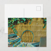 ヴィンテージの読書アート作品 ポストカード (正面/裏面)