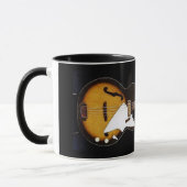 ヴィンテージの調和H22の低音のマグ マグカップ (左)