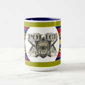 ヴィンテージの警官 マグカップ (中央)