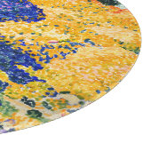 ヴィンテージの谷とモミ絵を描の カッティングボード (角)