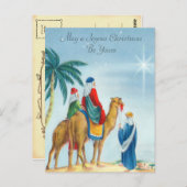 ヴィンテージの賢い三人の王のポストカード ポストカード (正面/裏面)