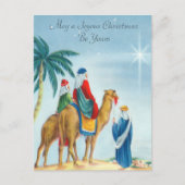 ヴィンテージの賢い三人の王のポストカード ポストカード (正面)