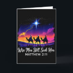 ヴィンテージの賢い人々はまだ彼、イエス、信仰3王を求めている カード<br><div class="desc">ヴィンテージの賢い人々はまだ彼、イエス、信仰3人の王を求めている</div>