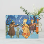 ヴィンテージの賢者と羊のクリスマスの夜 シーズンカード (スタンド正面)