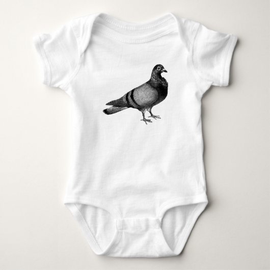 ヴィンテージの贈り物 ベビーボディスーツ (正面)