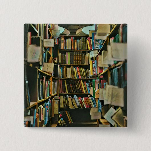 ヴィンテージの贈り物 缶バッジ (正面)