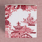 ヴィンテージの赤いウィローの好意ボックス フェイバーボックス