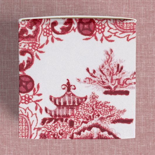 ヴィンテージの赤いウィローの好意ボックス フェイバーボックス