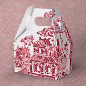 ヴィンテージの赤いウィローの好意ボックス フェイバーボックス