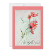 ヴィンテージの赤いケシ恋しく思ッピーが元気