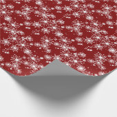 ヴィンテージの赤いラッピング ラッピングペーパー (角)