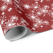ヴィンテージの赤いラッピング ラッピングペーパー (ロールコーナー)