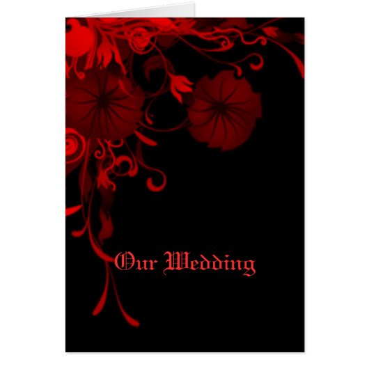 ヴィンテージの赤の花束 (正面)