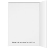 ヴィンテージの赤毛と蝶 (内側 (左))