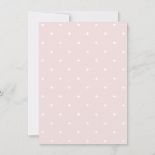 ヴィンテージの赤面の花柄および金ゴールドの十字の写真の洗礼 サンキューカード (裏面)