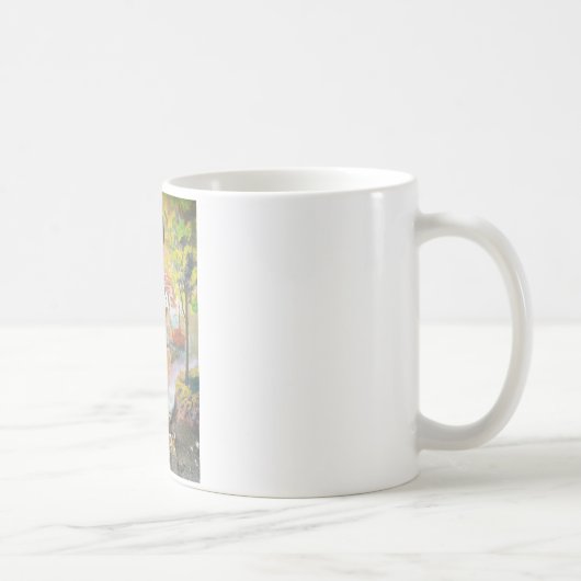 ヴィンテージの赤.png コーヒーマグカップ (右)