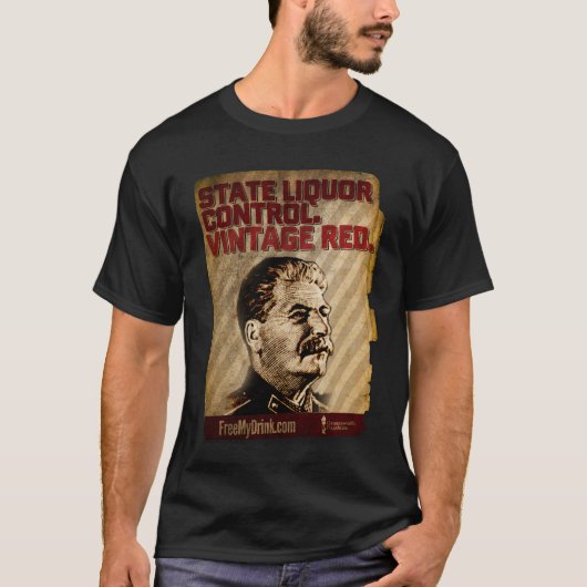 ヴィンテージの赤 Tシャツ (正面)