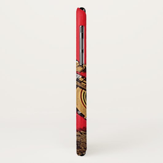 ヴィンテージの輸送、 アンティークバイクのライダー Case-Mate iPhoneケース (裏面/左)