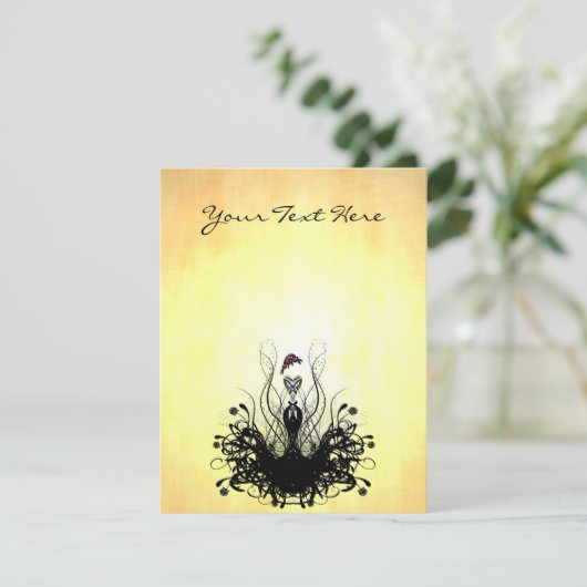 ヴィンテージの轟音20年代ギャツビーをテーマにしたディナーパーティー 招待状 (スタンド正面)