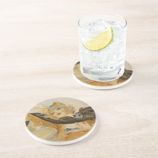 ヴィンテージの轟音20年代ギャツビー・レディ コースター (側面)