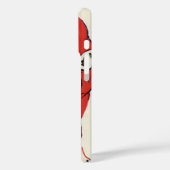 ヴィンテージの農場動物、子牛を伴うホルスタイン牛 Case-Mate iPhoneケース (裏面 / 左)