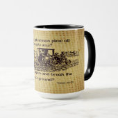 ヴィンテージの農家のアイザイア28のコーヒー・マグ マグカップ (正面右)