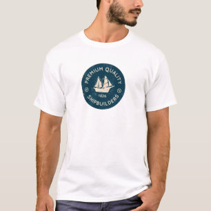 ヴィンテージの造船技師のワイシャツ Tシャツ
