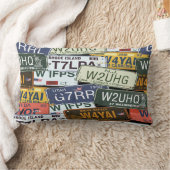 ヴィンテージの運転免許証はアメリカ人をめっきします ランバークッション (ブランケット)