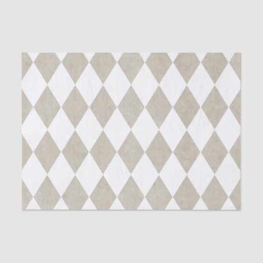 ヴィンテージの道化師パターンカスタムのティッシュペーパー 薄葉紙 (正面)