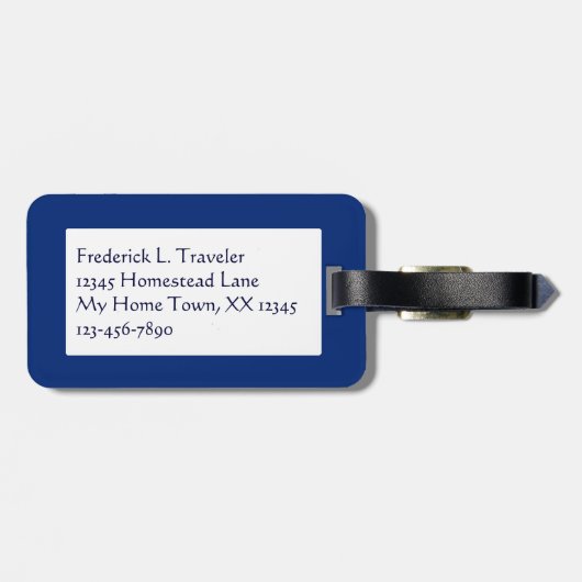 ヴィンテージの遠洋定期船のチケットのバッグのラベル ラゲッジタグ (裏面横)